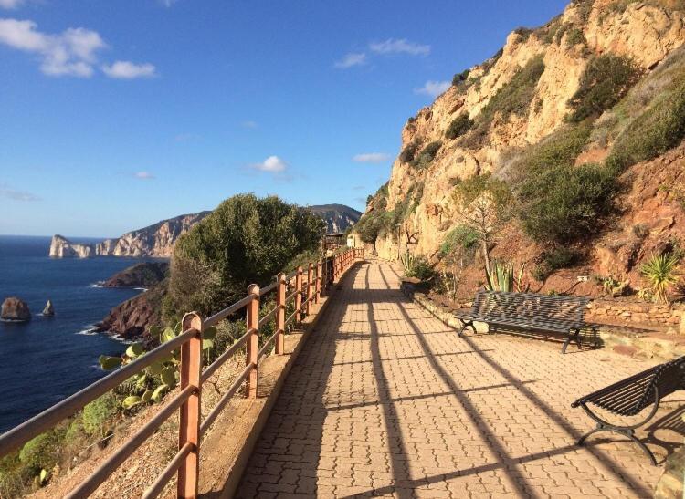 Appartamento "Magnifica Vista Sul Mare" Nebida Екстериор снимка